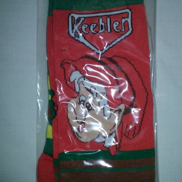 Rare Limited Edition Kellogg's Ernie Keebler Adult Socks, Unisex, NEW-Last ONE - Picture 5 of 5